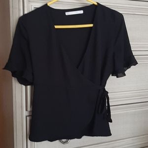 Wrap Zara top